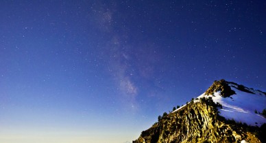 {USA} The Elusive Milky Way at Crater Lake